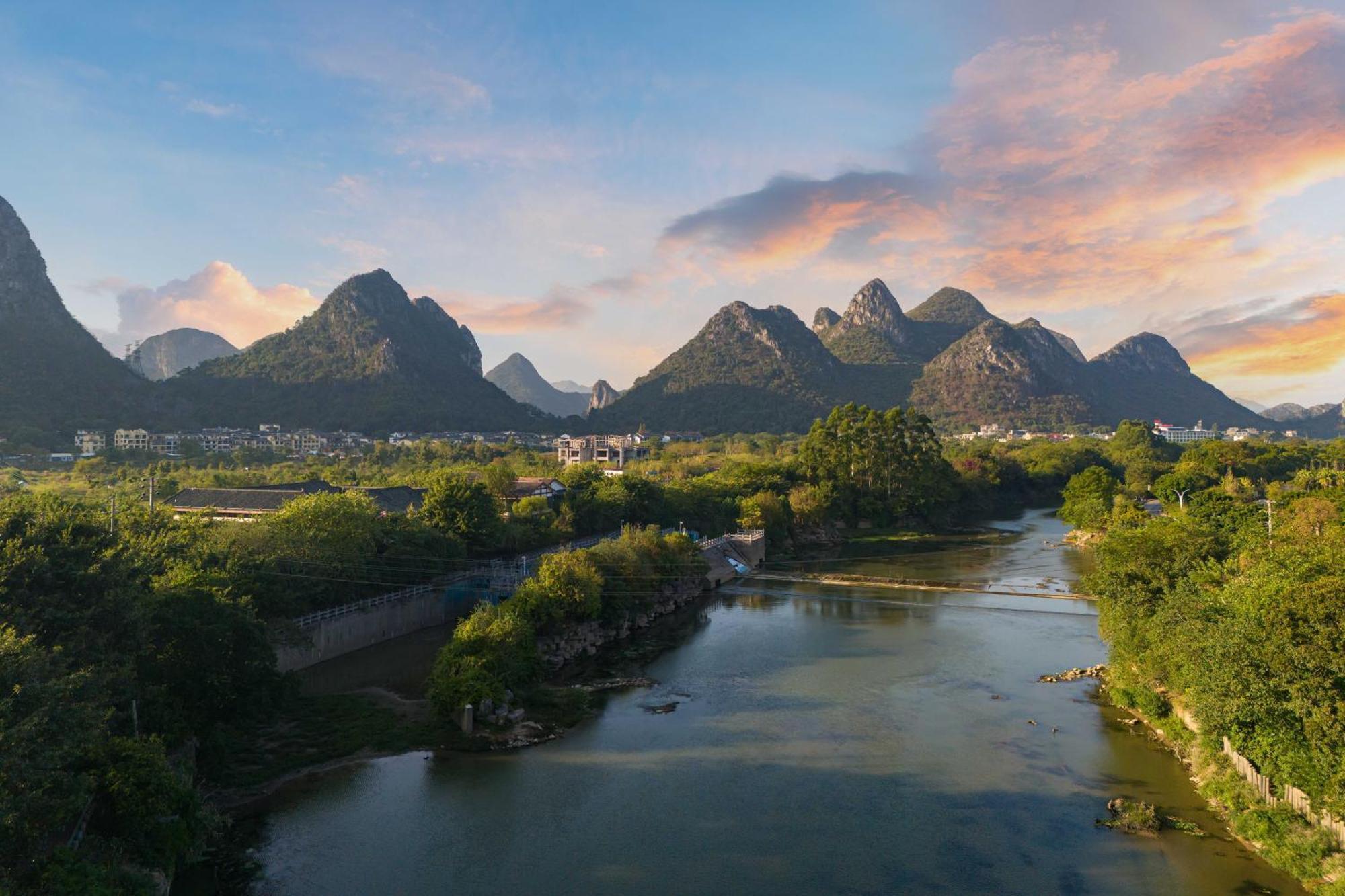 Guilin Village Creek Inn-Free Private Car Pick Up Station Stay 3 Nights Ngoại thất bức ảnh
